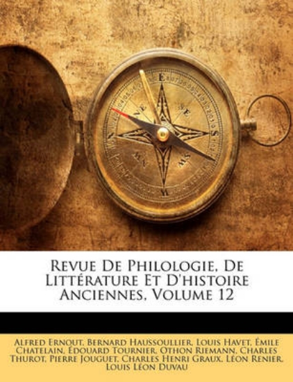 Picture of Revue de Philologie, de Litterature Et D'Histoire
