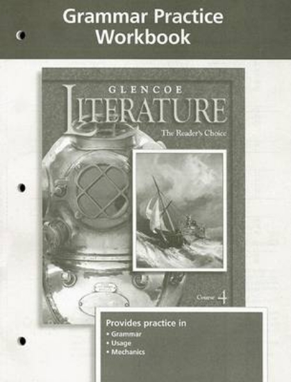 Picture of Glencoe Literature Grade 9 Grammar Practice Workbo