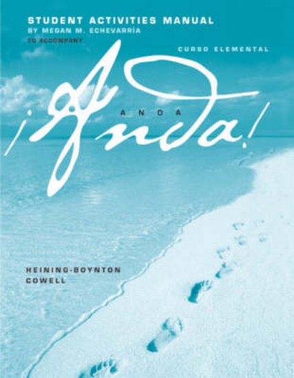 Picture of Student Activities Manual for !Anda! Curso element