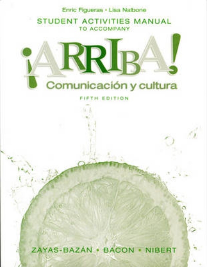 Picture of Student Activities Manual for !Arriba! Comunicacio