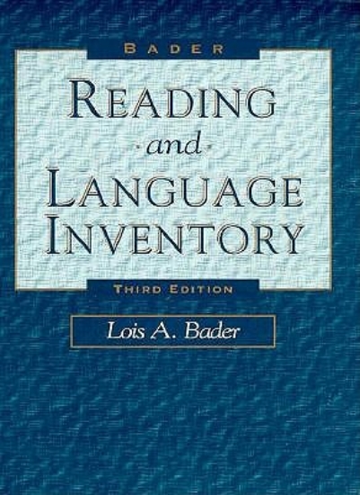 Picture of Bader Reading Language Inventory