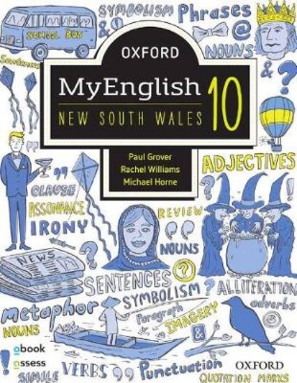 Picture of Oxford MyEnglish 10 NSW Student book + obook asses