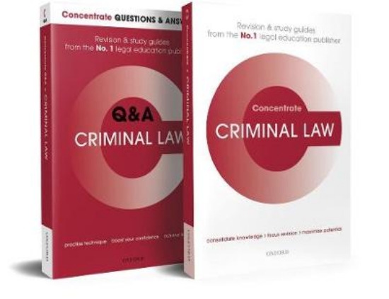 Picture of Criminal Law Revision Concentrate Pack