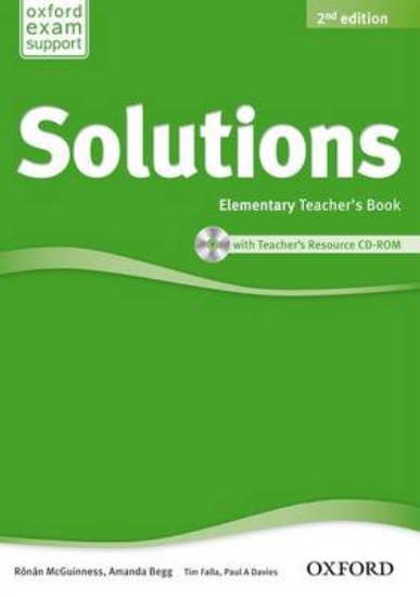 Picture of Solutions: Elementary: Teacher's Book and CD-ROM P