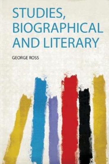 Picture of Studies, Biographical and Literary