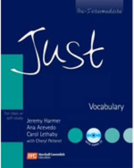 Picture of Just Vocabulary - Pre Intermediate For Class or Se