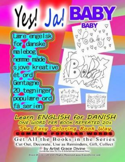 Picture of Yes! Ja! BABY BABY L re engelsk for danske malebog