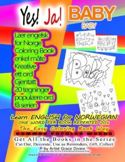 Picture of Yes! Ja! BABY BABY Laer engelsk for Norge Coloring