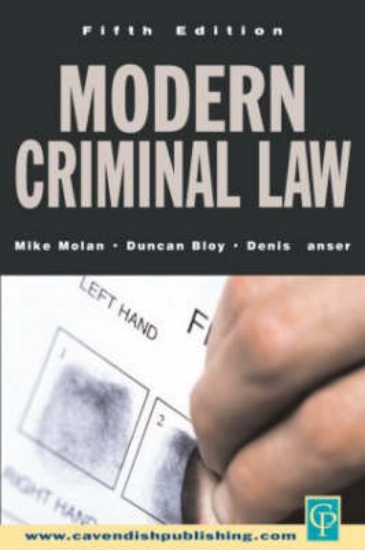 Picture of Modern Criminal Law