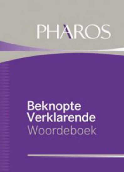 Picture of Pharos Beknope Verlarende Woordeboek