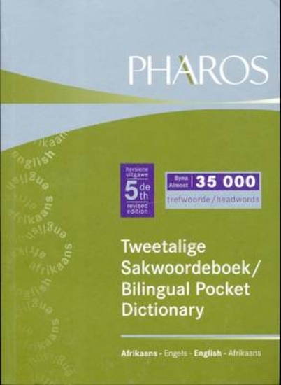 Picture of Tweetalige sakwoordeboek / Bilingual pocket dictio
