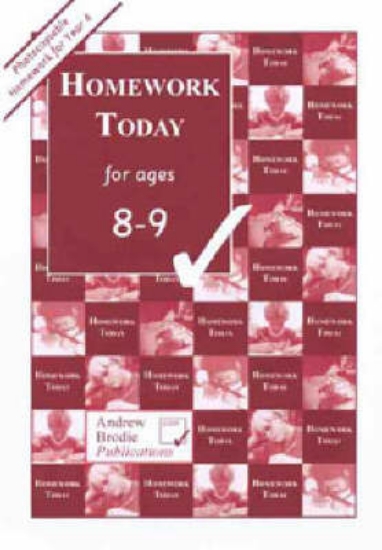 Picture of Homework Today for Ages 8-9