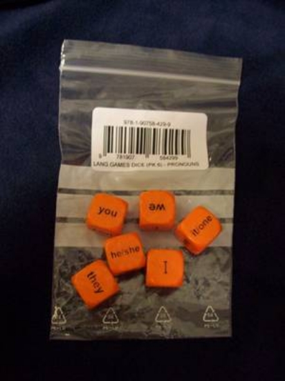 Picture of Dice - Pronouns
