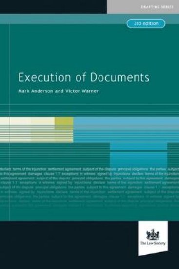 Picture of Execution of Documents