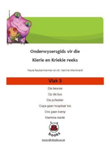 Picture of Kierie en Kriekie reeks : Vlak 3 : Onderwysersgids