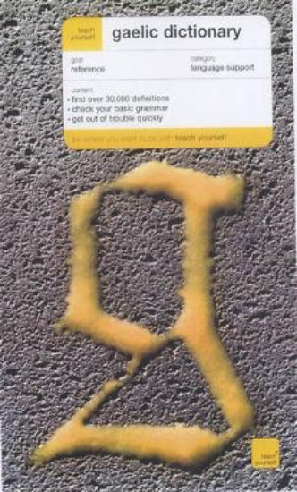 Picture of Gaelic Dictionary