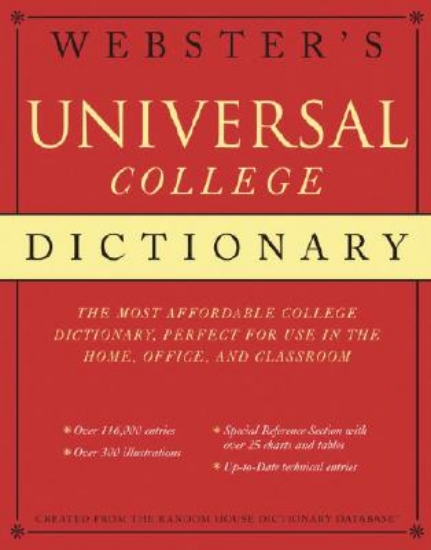 Picture of Webster's Univ Coll Dictionary