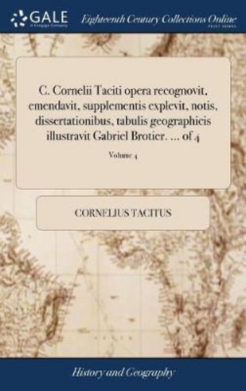 Picture of C. Cornelii Taciti Opera Recognovit, Emendavit, Su
