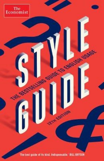 Picture of The Economist Style Guide