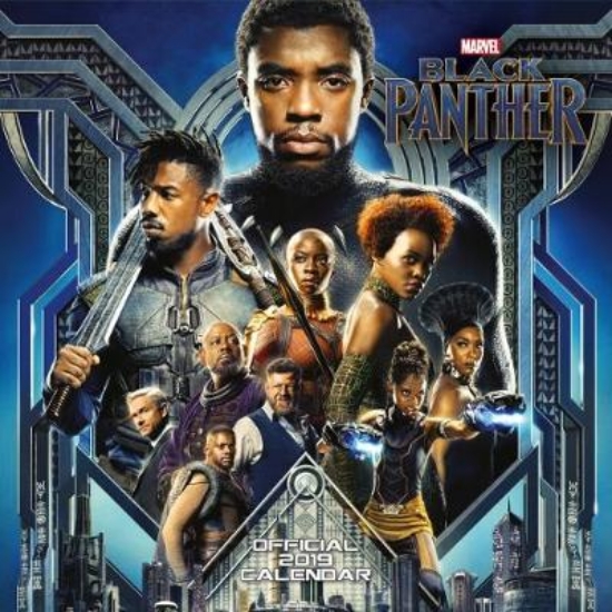 Picture of Black Panther Official 2019 Calendar - Square Wall