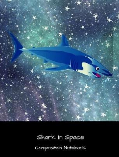 Picture of Shark in Space Composition Notebook
