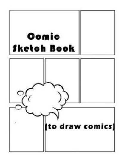 Picture of Comic Sketch Book (to Draw Comics)