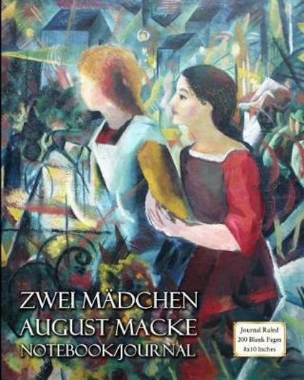 Picture of Zwei Madchen - August Macke - Notebook/Journal