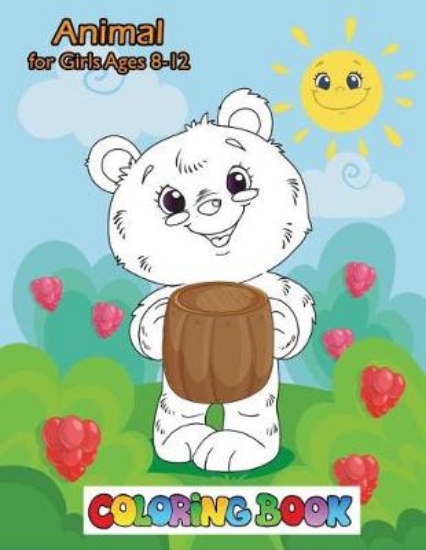 Picture of Animal Coloring Books for Girls Ages 8-12
