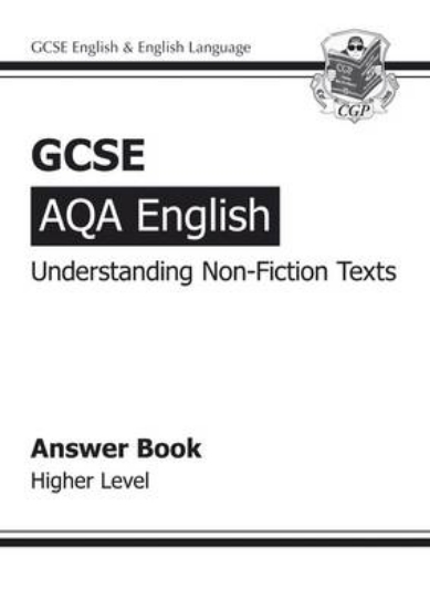 Picture of GCSE AQA Understanding Non-fiction Texts Answers (