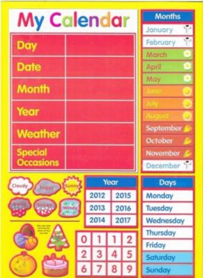 Picture of My Calendar