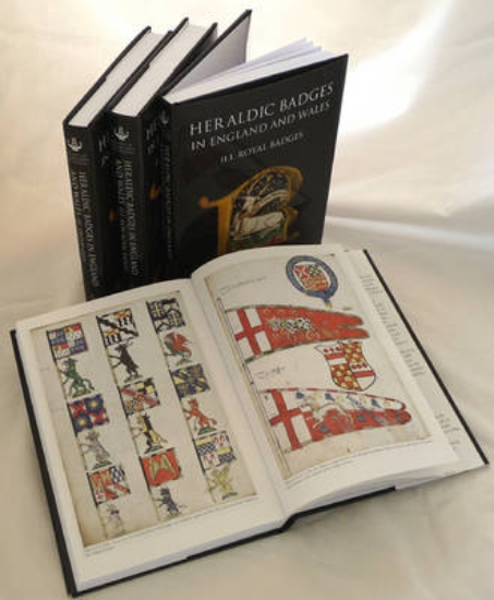 Picture of Heraldic Badges in England and Wales (4 volume set
