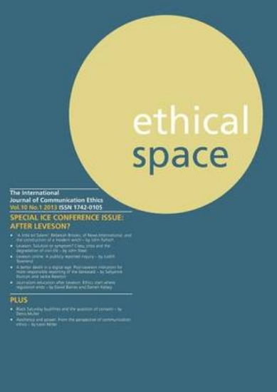 Picture of Ethical Space Vol.10 Issue 1