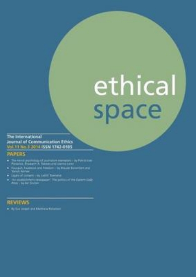 Picture of Ethical Space Vol.11 Issue 3