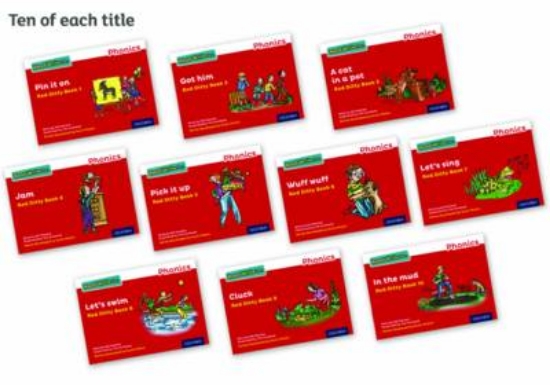 Picture of Red Ditty Books – Colour Ten of each title (Pack o
