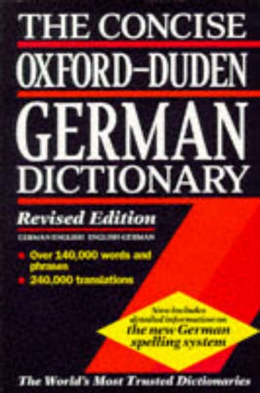 Picture of The Concise Oxford-Duden German Dictionary