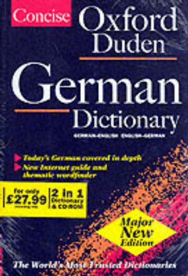 Picture of Concise Oxford-Duden German Dictionary