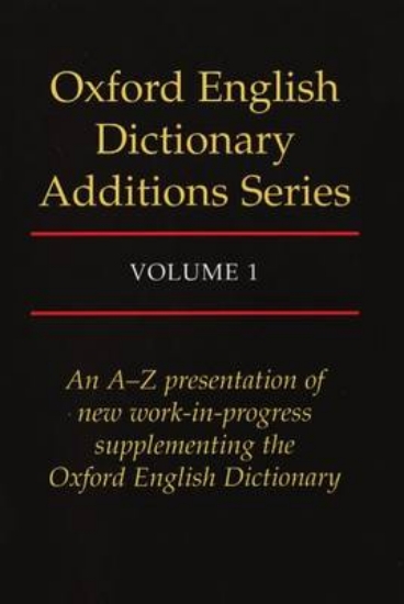 Picture of Oxford English Dictionary Additions Series: Volume