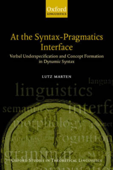 Picture of At the Syntax-pragmatics Interface