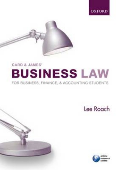 Picture of Card and James' Business Law for Business, Account