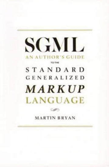 Picture of Standard Generalised Markup Language