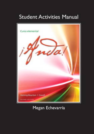 Picture of Student Activities Manual for !Anda! Curso element