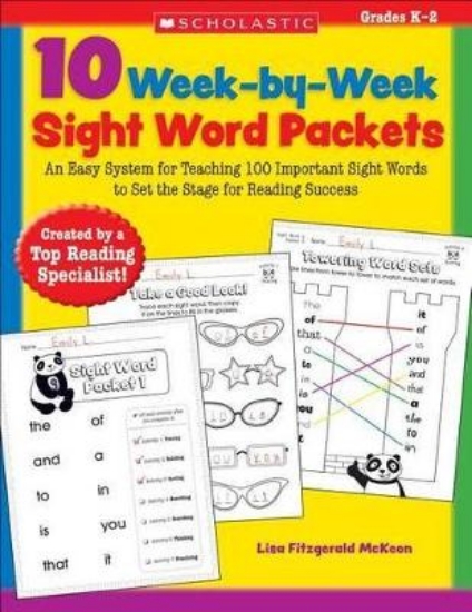Picture of 10 Week-By-Week Sight Word Packets