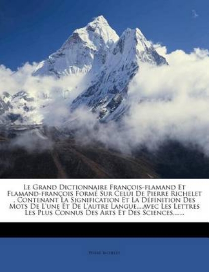Picture of Le Grand Dictionnaire Francois-Flamand Et Flamand-