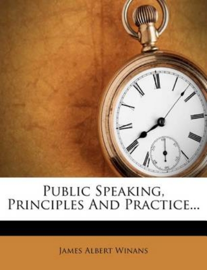 Picture of Public Speaking, Principles and Practice
