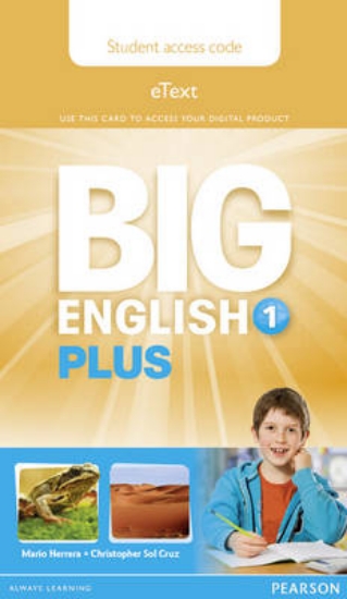 Picture of Big English Plus 1 Pupil's eText Access Card