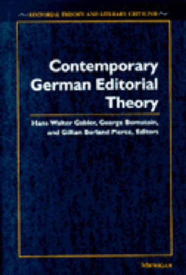 Picture of Contemporary German Editorial Theory