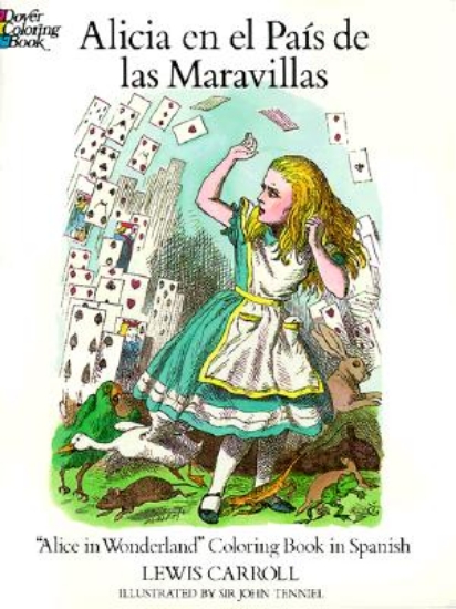 Picture of Alice in Wonderland: Colouring Book