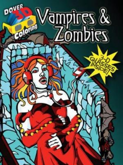 Picture of 3-D Coloring - Vampires and Zombies