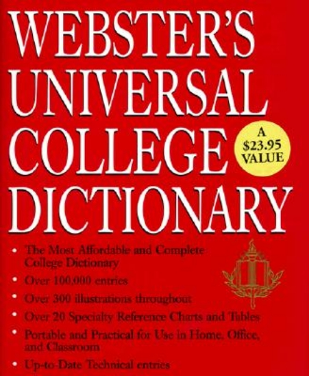 Picture of Webster's Universal College Dictionary