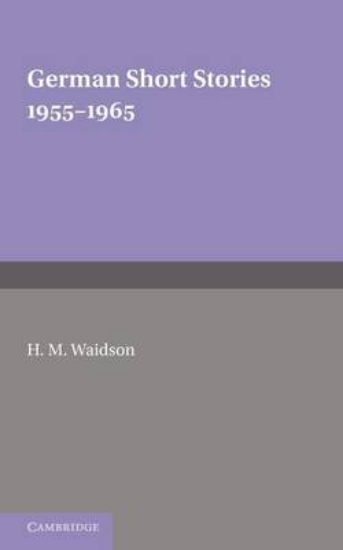 Picture of German Short Stories 1955-1965